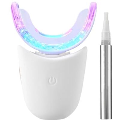 Blisstaar Zähne Bleaching Set Teeth Whitening: Zahn Bleach Set für Weiße Zähne mit LED Zahnbleaching Lampe 3Pcs Zahnaufhellung Gel Stift Schnellen Zähne Aufhellen zu Hause Blisstaar Zähne Bleaching Set Teeth Whitening: Zahn Bleach Set für Weiße Zähne mit LED Zahnbleaching Lampe 3Pcs Zahnaufhellung Gel Stift Schnellen Zähne Aufhellen zu Hause