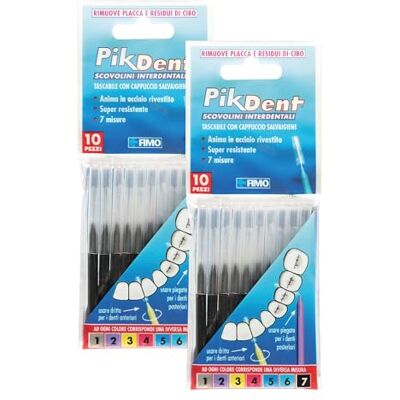 Pikdent -Interdentalbürsten Langlebiger beschichteter Stahlkern und Tynex-Borsten 7. Größe: Schwarz 1,2 mm, kegelförmig 20 Zahnbürsten Pikdent -Interdentalbürsten Langlebiger beschichteter Stahlkern und Tynex-Borsten 7. Größe: Schwarz 1,2 mm, kegelförmig 20 Zahnbürsten