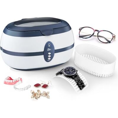 Uten Ultraschallreiniger Ultraschallreinigungsgerät brillenreinigungsgerät 600ml Ultraschallgerät für Brille Schmuck Uhren Zahnprothesen 40,000Hz Uten Ultraschallreiniger Ultraschallreinigungsgerät brillenreinigungsgerät 600ml Ultraschallgerät für Brille Schmuck Uhren Zahnprothesen 40,000Hz