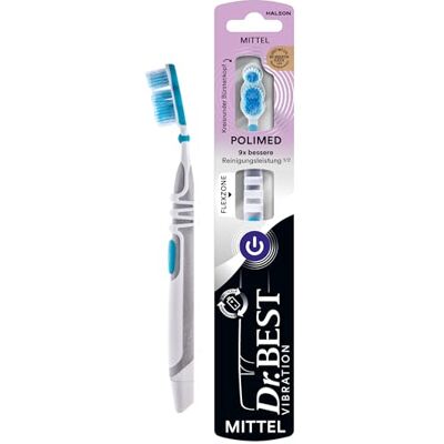 Dr Best Polimed Medium - Vibrationsmassage Dr Best Polimed Medium - Vibrationsmassage