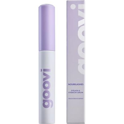 GOOVI Nourilashes Eyelashes & Eyebrows Serum Wimpern- & Augenbrauenserum mit Biotin & Peptiden Für längere, dichtere & stärkere Wimpern in 28 Tagen 8ml GOOVI Nourilashes Eyelashes & Eyebrows Serum Wimpern- & Augenbrauenserum mit Biotin & Peptiden Für längere, dichtere & stärkere Wimpern in 28 Tagen 8ml