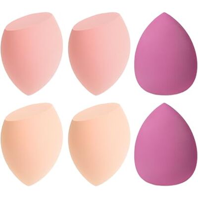 vonsera 6 Stück Make up Schwamm, Make-up Blender Schwämme, 3 Formen Beauty Make-up Schwämmchen für Nass- & Trocken-Foundation, Makeup Sponge Set für Puder-Foundation, Concealer & BB Cream vonsera 6 Stück Make up Schwamm, Make-up Blender Schwämme, 3 Formen Beauty Make-up Schwämmchen für Nass- & Trocken-Foundation, Makeup Sponge Set für Puder-Foundation, Concealer & BB Cream