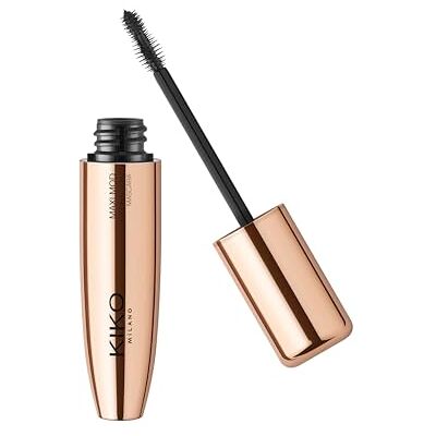 Kiko Milano Maxi Mod Length & Curl Mascara, Mascara Für Mehr Länge Und Schwung Mit Mini-Bürstchen Kiko Milano Maxi Mod Length & Curl Mascara, Mascara Für Mehr Länge Und Schwung Mit Mini-Bürstchen