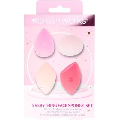 Brushworks Everything Face Sponge Set Brushworks Everything Face Sponge Set
