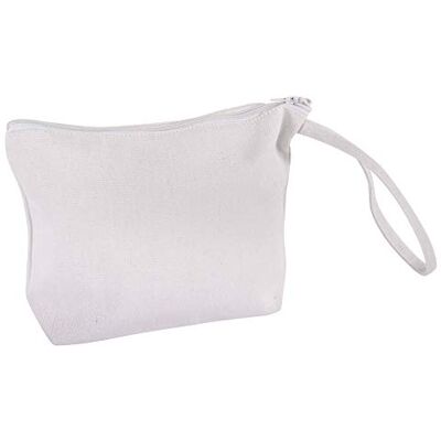 Rayher 53982102 Kosmetiktasche mit Reißverschluss, Weiß Rayher 53982102 Kosmetiktasche mit Reißverschluss, Weiß