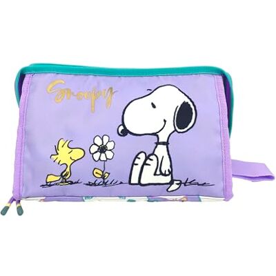 CYPBRANDS Unisex Kinder Snoopy Neceser-1950 Kosmetiktasche, dunkelviolett CYPBRANDS Unisex Kinder Snoopy Neceser-1950 Kosmetiktasche, dunkelviolett