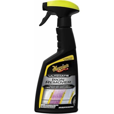 Meguiar's Meguiar’s Ultimate Iron Remover Eisenentferner Entfernt eingebettete Eisenpartikel und Industrieablagerungen von Lack, Glas und Chrom maximiert Glanz und Klarheit pH-neutral 710ml, G250524EU Meguiar's Meguiar’s Ultimate Iron Remover Eisenentferner Entfernt eingebettete Eisenpartikel und Industrieablagerungen von Lack, Glas und Chrom maximiert Glanz und Klarheit pH-neutral 710ml, G250524EU