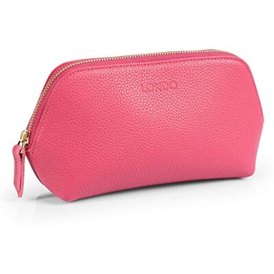 Londo Echtleder Kosmetiktasche, Schminktasche, Make up Tasche für Damen, Mädchen Sonderfach mit Reisverschluss Londo Echtleder Kosmetiktasche, Schminktasche, Make up Tasche für Damen, Mädchen Sonderfach mit Reisverschluss