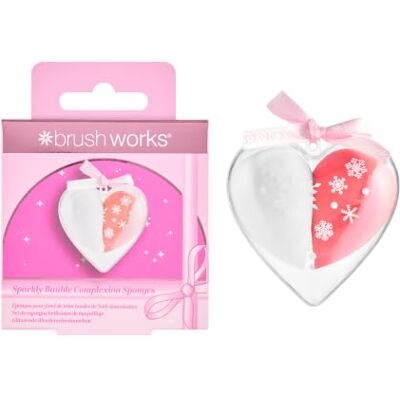 Brushworks Sparkly Bauble Complexion Sponges Brushworks Sparkly Bauble Complexion Sponges