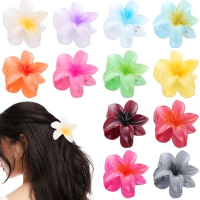 ASelected 12 Stück Blumen Haarklammer Klein, Haarklammer Blume Haarspange, Blumenspangen Haare ASelected 12 Stück Blumen Haarklammer Klein, Haarklammer Blume Haarspange, Blumenspangen Haare