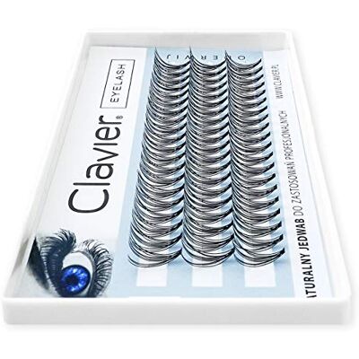 Clavier Wimpern C-Bieg 11mm - Wimpernclusters Clavier Wimpern C-Bieg 11mm - Wimpernclusters