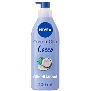 NIVEA Kokosöl-Creme & Monoi-Öl 400 ml, Feuchtigkeitscreme 48h, parfümierte Körpercreme mit Monoi-Öl und Kokosnuss-Duft, feuchtigkeitsspendende Körpercreme für samtige, trockene Haut NIVEA Kokosöl-Creme & Monoi-Öl 400 ml, Feuchtigkeitscreme 48h, parfümierte Körpercreme mit Monoi-Öl und Kokosnuss-Duft, feuchtigkeitsspendende Körpercreme für samtige, trockene Haut