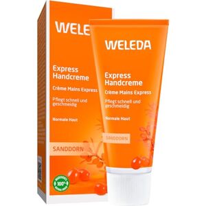 Weleda Bio Express Handcreme Sanddorn Naturkosmetik Handpflege Creme für trockene Hände. Nachhaltige Feuchtigkeitscreme für Frauen & Männer mit Grapefruit, Mandarine & Sandelholz Duft (1x 50ml) Weleda Bio Express Handcreme Sanddorn Naturkosmetik Handpflege Creme für trockene Hände. Nachhaltige Feuchtigkeitscreme für Frauen & Männer mit Grapefruit, Mandarine & Sandelholz Duft (1x 50ml)