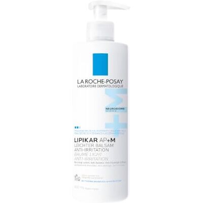 La Roche-Posay Lipikar Leichter Balsam AP+M Bodylotion, Neurodermitis 400ml Trockene Haut, Mildert Juckreiz, Beruhigt, Mit Niacinamid & Sheabutter, Auch für Babys ab 0 Jahren & Familie, Ohne Duftstoffe La Roche-Posay Lipikar Leichter Balsam AP+M Bodylotion, Neurodermitis 400ml Trockene Haut, Mildert Juckreiz, Beruhigt, Mit Niacinamid & Sheabutter, Auch für Babys ab 0 Jahren & Familie, Ohne Duftstoffe