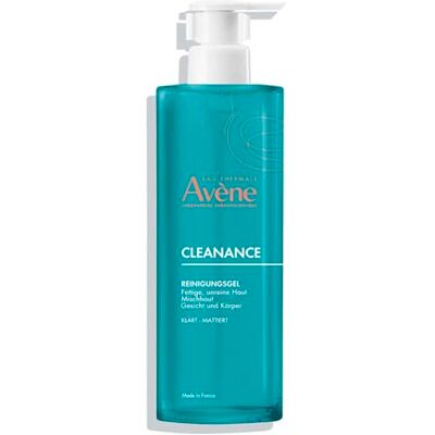 Avene AVÈNE Cleanance Reinigungsgel Seifenfrei Gesicht & Körper 400 ml Reinigt & mattiert Mit Avène Thermalwasser Reduziert Unreinheiten & überschüssigen Talg Zu Akne neigende Haut Avene AVÈNE Cleanance Reinigungsgel Seifenfrei Gesicht & Körper 400 ml Reinigt & mattiert Mit Avène Thermalwasser Reduziert Unreinheiten & überschüssigen Talg Zu Akne neigende Haut