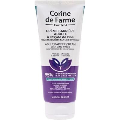 Corine de Farme , Barriere-Creme für Erwachsene, mit Zinkoxid, 100 ml – Schutz für empfindliche Haut, beruhigende Formel, Vorbeugung von Rötungen, alle Hauttypen Corine de Farme , Barriere-Creme für Erwachsene, mit Zinkoxid, 100 ml – Schutz für empfindliche Haut, beruhigende Formel, Vorbeugung von Rötungen, alle Hauttypen