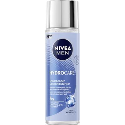 NIVEA MEN XXL Hydrocare Liquid Moisturiser, erfrischende Feuchtigkeitscreme mit Hyaluron, Vitaminen und Glycerin, leichte Gesichtscreme für langanhaltende Feuchtigkeit (100 ml) NIVEA MEN XXL Hydrocare Liquid Moisturiser, erfrischende Feuchtigkeitscreme mit Hyaluron, Vitaminen und Glycerin, leichte Gesichtscreme für langanhaltende Feuchtigkeit (100 ml)