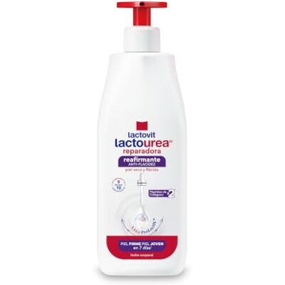 Lactovit Lactourea Straffende Körpermilch, 400 ml, repariert und strafft trockene und schlaffe Haut, mit ProLactic10-Urea und Kollagen-Peptiden, straffere Haut in 7 Tagen, von Dermatologen genehmigt Lactovit Lactourea Straffende Körpermilch, 400 ml, repariert und strafft trockene und schlaffe Haut, mit ProLactic10-Urea und Kollagen-Peptiden, straffere Haut in 7 Tagen, von Dermatologen genehmigt