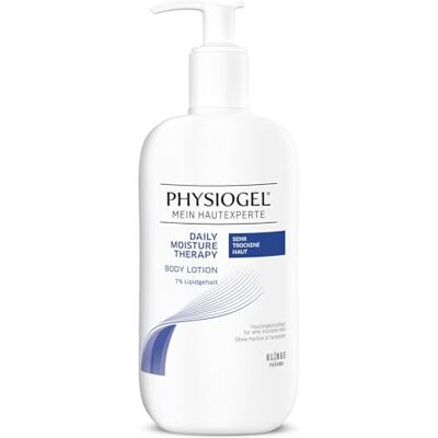 Physiogel Daily Moisture Therapy Lotion für sehr trockene Haut, 400ml Intensiv feuchtigkeitsspendende Körperlotion, schnelle Feuchtigkeitsversorgung , zieht schnell ein Physiogel Daily Moisture Therapy Lotion für sehr trockene Haut, 400ml Intensiv feuchtigkeitsspendende Körperlotion, schnelle Feuchtigkeitsversorgung , zieht schnell ein