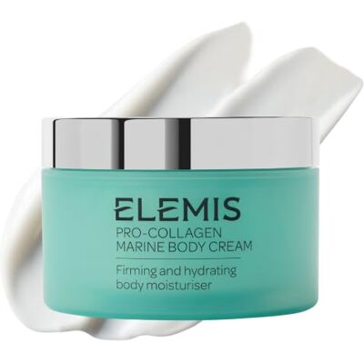 ELEMIS Pro-Collagen Marine Body Cream, Straffende Körpercreme 200ml Klinisch erwiesen zur Verbesserung des Erscheinungsbilds von Festigkeit und Hautelastizität ELEMIS Pro-Collagen Marine Body Cream, Straffende Körpercreme 200ml Klinisch erwiesen zur Verbesserung des Erscheinungsbilds von Festigkeit und Hautelastizität