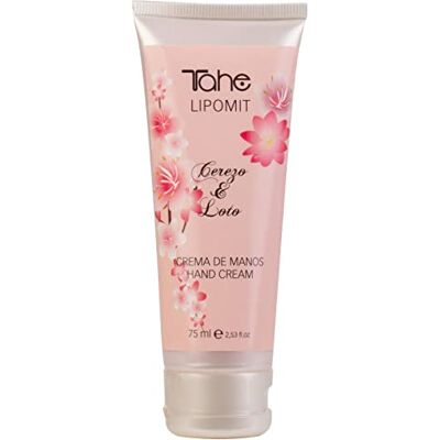 Tahe Lipomit Kirsche und Lotus Handcreme, 75 ml Tahe Lipomit Kirsche und Lotus Handcreme, 75 ml