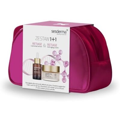 SESDERMA Reti Age Creme + Serum Set Anti-Aging Pflege für reife Haut 50 ml Creme + 30 ml Serum SESDERMA Reti Age Creme + Serum Set Anti-Aging Pflege für reife Haut 50 ml Creme + 30 ml Serum
