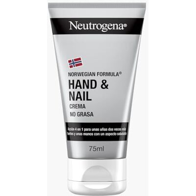 Neutrogena Crema de manos y uñas fórmula Noruega, uñas más resistentes, 75 ml Neutrogena Crema de manos y uñas fórmula Noruega, uñas más resistentes, 75 ml