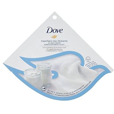 Dove Feuchtigkeitsspendende Gesichtsmaske für trockene Haut, 27 ml Dove Feuchtigkeitsspendende Gesichtsmaske für trockene Haut, 27 ml