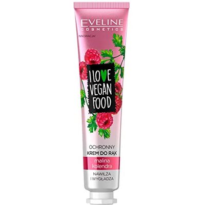 EVELINE COSMETICS I Love Vegan Food Handcreme Himbeere & Koriander Schutzende & Glättende Biolipid-Formel 50ml EVELINE COSMETICS I Love Vegan Food Handcreme Himbeere & Koriander Schutzende & Glättende Biolipid-Formel 50ml