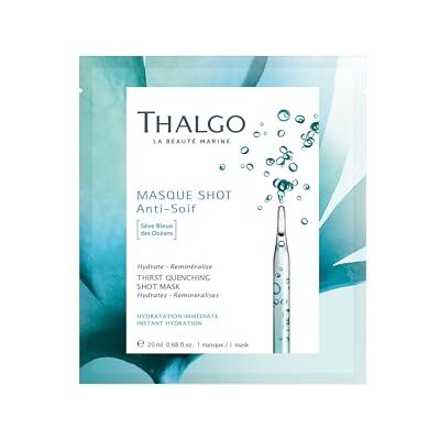 Thalgo Masque Shot Anti-Soif – Feuchtigkeitsspendende Effekt-Maske, 20 ml, Cellulose-Tuchmaske, mit Sève Bleue & Hyaluronsäure – sofort pralles, erfrischtes Hautbild Thalgo Masque Shot Anti-Soif – Feuchtigkeitsspendende Effekt-Maske, 20 ml, Cellulose-Tuchmaske, mit Sève Bleue & Hyaluronsäure – sofort pralles, erfrischtes Hautbild