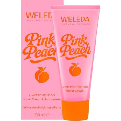 WELEDA Bio Pink Peach Limited Edition Handcreme – Naturkosmetik Handpflege Creme mit Bienenwachs & Sesamöl verwöhnt trockene Hände – Natürliche Hand Care Pflegecreme mit Pfirsich/Jasmin Duft (50ml) WELEDA Bio Pink Peach Limited Edition Handcreme – Naturkosmetik Handpflege Creme mit Bienenwachs & Sesamöl verwöhnt trockene Hände – Natürliche Hand Care Pflegecreme mit Pfirsich/Jasmin Duft (50ml)