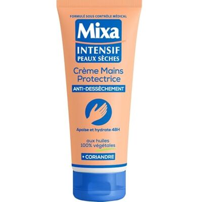 Mixa Intensif Trockene Haut – Handcreme gegen Austrocknen mit 100% pflanzlichen Ölen – 100 ml Mixa Intensif Trockene Haut – Handcreme gegen Austrocknen mit 100% pflanzlichen Ölen – 100 ml