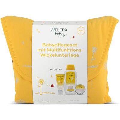 WELEDA Bio Baby Babypflege Geschenk Set Windel Wundschutz Pflegeöl Balsam WELEDA Bio Baby Babypflege Geschenk Set Windel Wundschutz Pflegeöl Balsam