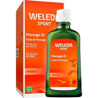 WELEDA Arnika Sport Massageöl 200ml Regeneration vegan Bio Körperöl Sport Naturkosmetik Körperöl Sportvorbereitung Regeneration schützt vor Muskelkater Bio Rosmarin Lavendelduft vegan Sportöl 200ml WELEDA Arnika Sport Massageöl 200ml Regeneration vegan Bio Körperöl Sport Naturkosmetik Körperöl Sportvorbereitung Regeneration schützt vor Muskelkater Bio Rosmarin Lavendelduft vegan Sportöl 200ml