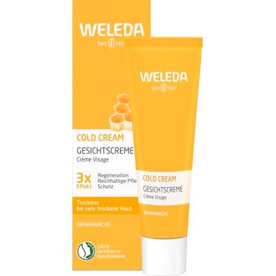 WELEDA Bio Coldcream Naturkosmetik Gesichtscreme mit Bienenwachs & Mandelöl zur intensiven Pflege von sehr trockener Haut im Gesicht. Feuchtigkeitscreme schützt die Haut vor dem Austrocknen (30ml) WELEDA Bio Coldcream Naturkosmetik Gesichtscreme mit Bienenwachs & Mandelöl zur intensiven Pflege von sehr trockener Haut im Gesicht. Feuchtigkeitscreme schützt die Haut vor dem Austrocknen (30ml)