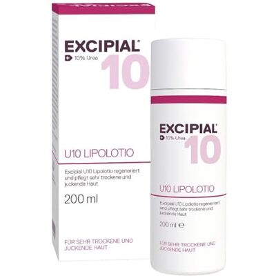 Excipial U10 Lipolotion - Körperlotion bei trockener Haut Excipial U10 Lipolotion - Körperlotion bei trockener Haut