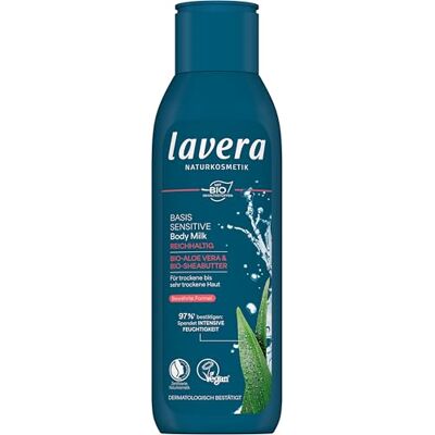 lavera basis sensitive Reichhaltig Body Milk 250 ml Aloe Vera & Sheabutter lavera basis sensitive Reichhaltig Body Milk 250 ml Aloe Vera & Sheabutter