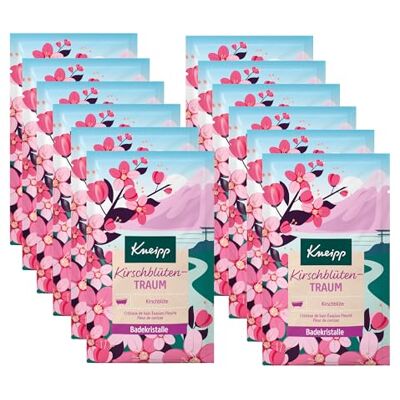 Kneipp Badekristalle Kirschblütentraum Badezusatz mit hochwertigem Kirschblütenextrakt 12 x 60g Kneipp Badekristalle Kirschblütentraum Badezusatz mit hochwertigem Kirschblütenextrakt 12 x 60g