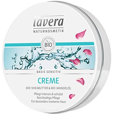 lavera Creme basis sensitiv ∙ Intensive Pflege ∙ Bio-Sheabutter & Mandel ∙ Hautpflegecreme ∙ vegan ✔ Bio Pflanzenwirkstoffe ✔ Naturkosmetik ✔ Natural ✔ Kosmetik Körperpflege 1er Pack (1x150ml) lavera Creme basis sensitiv ∙ Intensive Pflege ∙ Bio-Sheabutter & Mandel ∙ Hautpflegecreme ∙ vegan ✔ Bio Pflanzenwirkstoffe ✔ Naturkosmetik ✔ Natural ✔ Kosmetik Körperpflege 1er Pack (1x150ml)