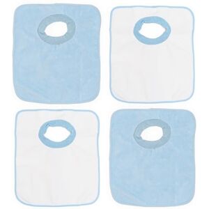 Ti TIN 4er Pack- wasserdichte frottee Babylätzchen, 33x36 cm Lätzchen mit elatischem Verschluss für Babys von 6 bis 18 Monaten, 100% Polyester Mikrofaser und Vinylfutter Ti TIN 4er Pack- wasserdichte frottee Babylätzchen, 33x36 cm Lätzchen mit elatischem Verschluss für Babys von 6 bis 18 Monaten, 100% Polyester Mikrofaser und Vinylfutter