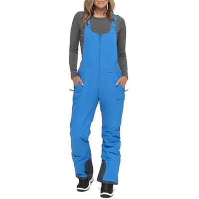 ARCTIX Damen Essentielle Isolierte Latzhose Ski-Lätzchen, Marineblau, 1X Short ARCTIX Damen Essentielle Isolierte Latzhose Ski-Lätzchen, Marineblau, 1X Short