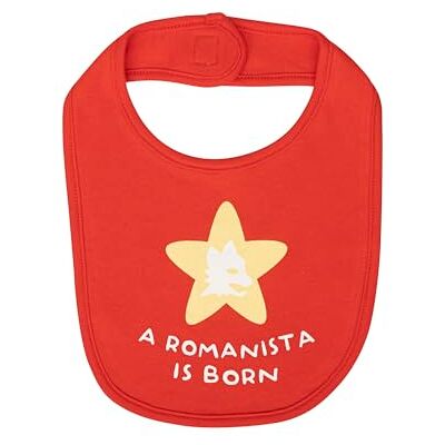AS Roma CHAPS Merchandising GmbH Unisex Baby asr-slä-23 Lätzchen, rot, One Size AS Roma CHAPS Merchandising GmbH Unisex Baby asr-slä-23 Lätzchen, rot, One Size