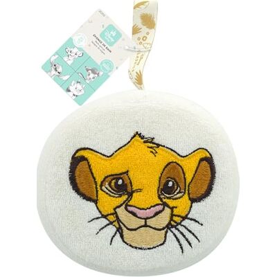 Disney Baby Simba Stickerei Badeschwamm aus Bambusfasern - Rundform Disney Baby Simba Stickerei Badeschwamm aus Bambusfasern - Rundform