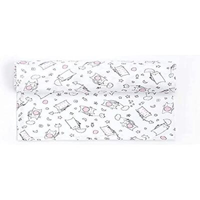 Ti TIN Baby Musselin, 125x125 cm Musselin Tuch mit Katzen-Motiv, leichte und weiche Baumwollfaser, Mulltuch vielseitig einsetzbar, als Decke, Halstuch/Dreieckstuch, Spucktuch etc, Farbe: rosa Ti TIN Baby Musselin, 125x125 cm Musselin Tuch mit Katzen-Motiv, leichte und weiche Baumwollfaser, Mulltuch vielseitig einsetzbar, als Decke, Halstuch/Dreieckstuch, Spucktuch etc, Farbe: rosa