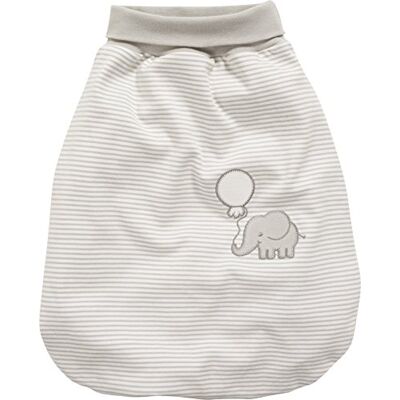 Playshoes Schnizler Baby Schlafsack, Strampelsack Elefant mit elastischem Umschlagbund, Beige (Natur 2), One size Playshoes Schnizler Baby Schlafsack, Strampelsack Elefant mit elastischem Umschlagbund, Beige (Natur 2), One size
