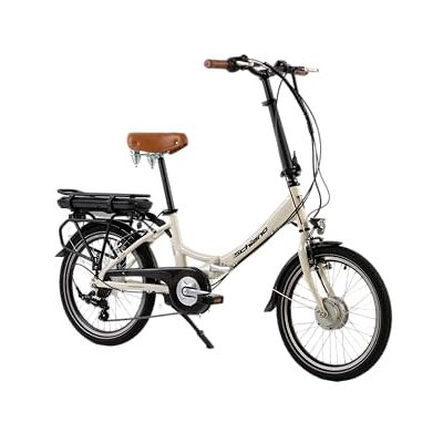 F.lli Schiano E-Star, E Bike Klappbar 20 Zoll, 36V 10.4Ah Abnehmbarer Akku, Motor 250W 40Nm, Klapprad Ebike für Herren/Damen, Antikweiß F.lli Schiano E-Star, E Bike Klappbar 20 Zoll, 36V 10.4Ah Abnehmbarer Akku, Motor 250W 40Nm, Klapprad Ebike für Herren/Damen, Antikweiß