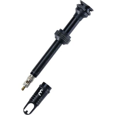 BBB Cycling Aluminium Tubeless Ventil 80mm Geeignet für Rennräder und Mountainbikes Tubeless Valves mit Austauschbarer Kern BTI-160, Schwarz BBB Cycling Aluminium Tubeless Ventil 80mm Geeignet für Rennräder und Mountainbikes Tubeless Valves mit Austauschbarer Kern BTI-160, Schwarz