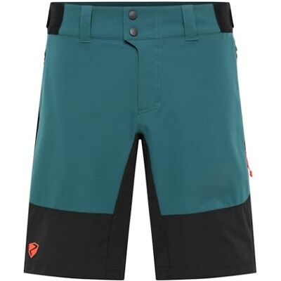 Ziener Herren NIANDO-Z Fahrrad-Shorts mit Innenhose Mountainbike/Outdoor/Freizeit, Turquoise Ocean, 56 Ziener Herren NIANDO-Z Fahrrad-Shorts mit Innenhose Mountainbike/Outdoor/Freizeit, Turquoise Ocean, 56