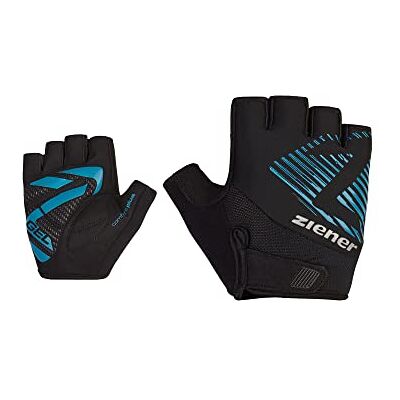 Ziener Herren CURDT Fahrrad-/Mountainbike-/Radsport-Handschuhe Kurzfinger atmungsaktiv/dämpfend, Crystal Blue, 9 Ziener Herren CURDT Fahrrad-/Mountainbike-/Radsport-Handschuhe Kurzfinger atmungsaktiv/dämpfend, Crystal Blue, 9