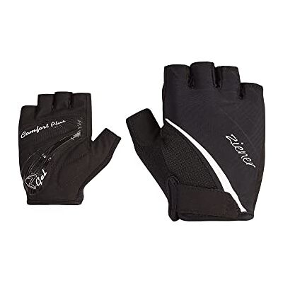 Ziener Damen Carda Fahrrad/Mountainbike/Radsport-Handschuhe Kurzfinger atmungsaktiv,dämpfend, Black, 6 Ziener Damen Carda Fahrrad/Mountainbike/Radsport-Handschuhe Kurzfinger atmungsaktiv,dämpfend, Black, 6